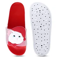 Elegant Cute Cat Red Flip Flops For Women-thumb3