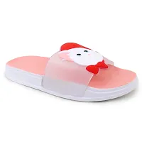 Elegant Cute Cat Pink Flip Flops For Women-thumb2