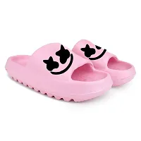 Trendy Elegant Pink Flip Flops For Women-thumb3