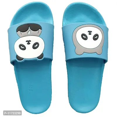 Elegant Panda Blue Flip Flops For Women-thumb4