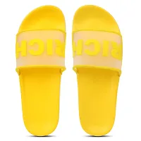 Elegant Women Rich Yellow Flip Flops For Women-thumb1