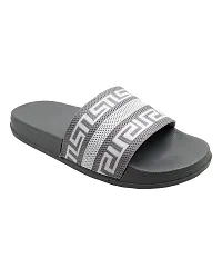 Elegant Fly Knit DoubleR Grey Flip Flops For Women-thumb2