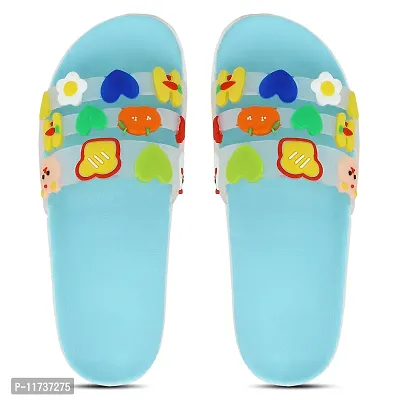 Elegant MixVeg Blue Flip Flops For Women-thumb2