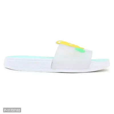 Elegant Lemon Blue Flip Flops For Women-thumb5