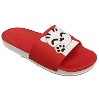 Elegant Welcome Red Flip Flops For Women-thumb3