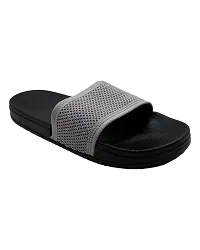 Pampy Angel Fly Net Men Plain Men's Flip Flops Slides Back Open Household Comfortable Slippers-thumb2