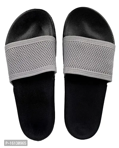 Pampy Angel Fly Net Men Plain Men's Flip Flops Slides Back Open Household Comfortable Slippers