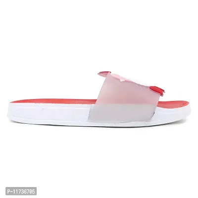 Elegant Cute Cat Red Flip Flops For Women-thumb5
