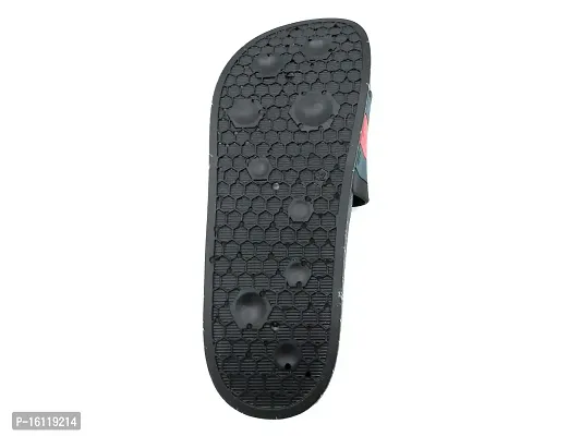Angel Fashion GI Dotted Slipper/Flip Flops for Men,Black,9 (UK/India)-thumb5