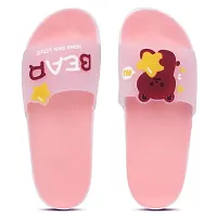 Elegant Bear Pink Flip Flops For Women-thumb3