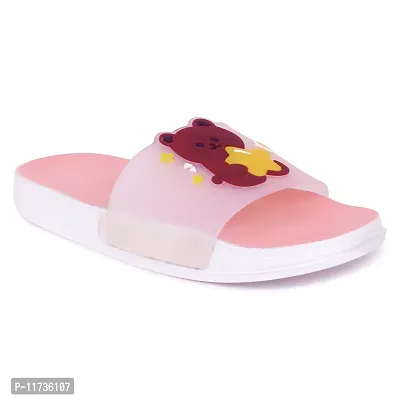 Elegant Bear Pink Flip Flops For Women-thumb5