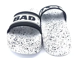 Stylish BadBoy White Sliders For Men-thumb3