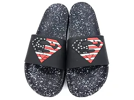 Pampy Angel Smiley  Superman Dotted Combo Pack of 2 Slipper/Slides/Flip Flops for Men-thumb3