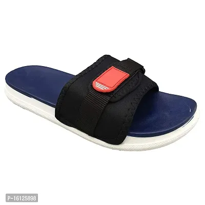 Pampy Angel BigStar Dotted  Velcro PlainD Combo Pack of 2 Slipper/Slides/Flip Flops for Men-thumb4