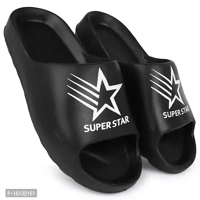 Pampy Angel Zig Zag SuperstarMen's Flip Flops Slides Back Open Household Comfortable Slippers