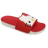 Elegant Kitty Red Flip Flops For Women-thumb3