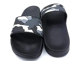 Pampy Angel Army Mil Men's Flip Flops Slides Back Open Household Comfortable Slippers-thumb2