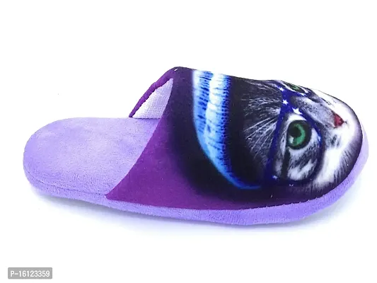 Angel Fashion Winter Kity Aunty Slipper for Girls-thumb4