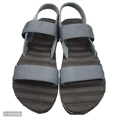 Pampy Angel Belt Sandal Men's Clogs Sandal Slippers Flip Flops Houselhold Comfortable Grey,7 (UK India)-thumb5