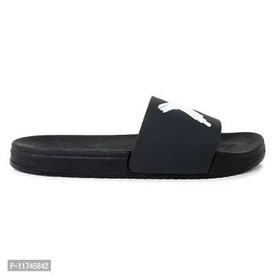 Stylish X Black Sliders For Men-thumb5