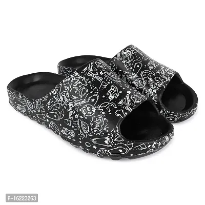 Stylish Fancy EVA Self Design Flip Flops For Men-thumb2