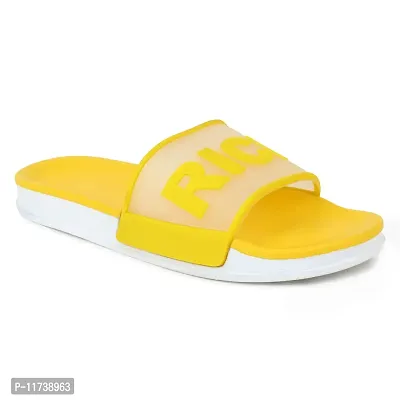 Elegant Women Rich Yellow Flip Flops For Women-thumb4