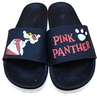 Pampy Angel Welcome  Flat Panther Combo Pack of 2 Slipper/Slides/Flip Flops for Women's/Girls-thumb3