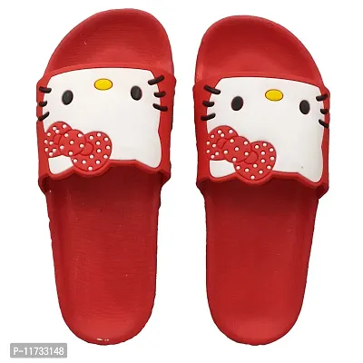 Elegant Kitty Red Flip Flops For Women-thumb5