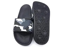 Pampy Angel Army Mil Men's Flip Flops Slides Back Open Household Comfortable Slippers-thumb1