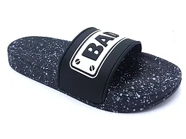 Stylish BadBoy Black Sliders For Men-thumb4