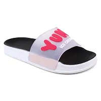 Elegant IceCream Black Flip Flops For Women-thumb2