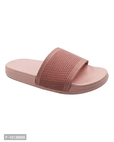 Pampy Angel Flyknite Plain p Women's Flip Flops Slides Back Open Household Comfortable Slippers-thumb4