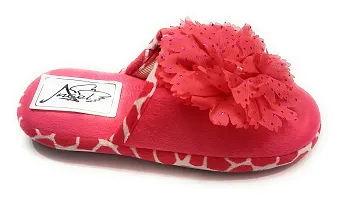 Angel Fashion Winter Flower Slipper Flip Flops for Women's Girls-thumb1