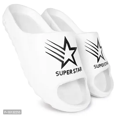Pampy Angel Zig Zag SuperstarMen's Flip Flops Slides Back Open Household Comfortable Slippers-thumb0