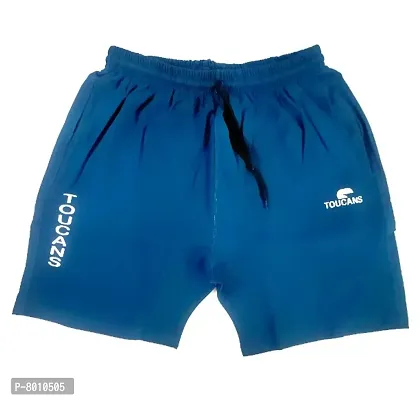 Classic Polyester Spandex Solid Shorts for Men