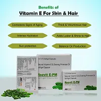 Rozvit Vitamin E (Pack of 2)(20 Capsules) for Face and Hair, Antioxidant Support and Immunity Booster, Controls Wrinkling, Skin Dehydration , Softgel capsules-thumb3