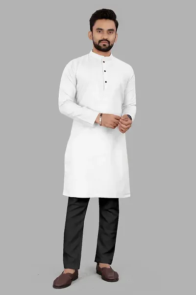 New Launched Cotton Blend Kurtas For Men 