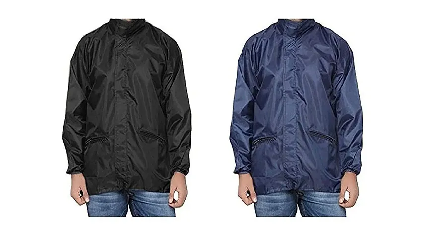 Jubination Full Sleeve Regular Fit Wind Cheaters Jackets for Men's and Boys