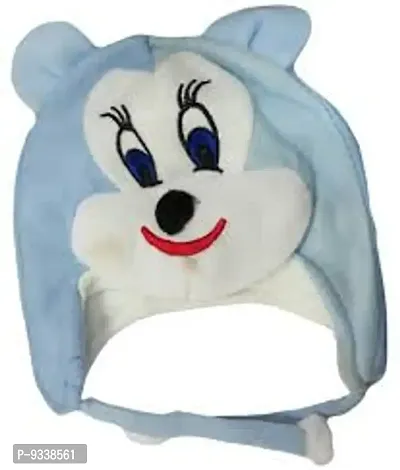 Cap Mickey Mouse Baby Kids Hat Winter Warm Cap Colour Blue