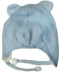 Cap Mickey Mouse Baby Kids Hat Winter Warm Cap Colour Blue-thumb1