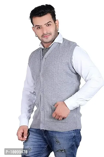 Classic Wool Solid Sweaters for Men-thumb2
