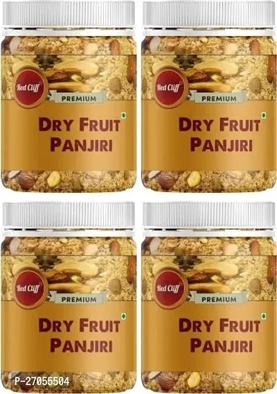 RED CLIFF Dry Fruits Panjiri | Homemade Panjiri | Pure  Natural Panjiri | Pack Of 4 | 250gX4 |-thumb0