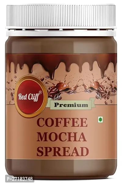 RED CLIFF Coffee Mocha Chocolate Spread | Product of India | All Natural | Ganache | (Coffee Mocha Spread | 350g |)-thumb0