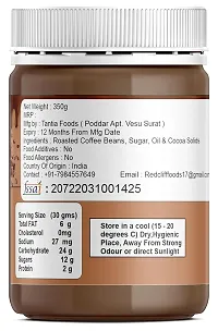 RED CLIFF Coffee Mocha Chocolate Spread | Product of India | All Natural | Ganache | (Coffee Mocha Spread | 350g |)-thumb2