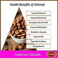 RED CLIFF Roasted  Salted Pistachios  Almonds Dry Fruits | Combo Pack Of 2 | (Pistachios  Almonds | 250gx2 |)-thumb2