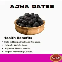 RED CLIFF Premium Ajwa Dates | Original  Rich Khajoor | Combo Pack Of 4 | 250gX4 | (Ajwa 1000g)-thumb1