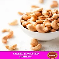 RED CLIFF Roasted  Salted Almonds  Cashew Nuts Dry Fruits | Combo Pack Of 2 | (Cashew  Almonds | 250gx2 |)-thumb4