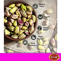 RED CLIFF Almondette Seeds Kernels  Pistachios Kernels Dry Fruits | Combo Pack Of 2 | (Almondette Seeds  Pistachios Kernels | 450g |)-thumb2