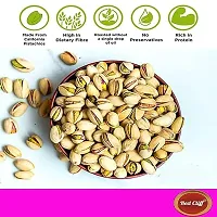 RED CLIFF Premium Californian Roasted  Salted Pistachios | Combo Pack Of 2 | Pista Dry Fruit, Shelled Nuts Super Crunchy  Delicious Healthy Snack | (Roasted  Salted Pistachios | 250gx2 |)-thumb1
