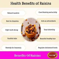 Red Cliff Golden Raisins | Premium kishmish/kismis | Dry fruits | Combo Pack of | (Golden Raisins | 250gx4 |)-thumb2